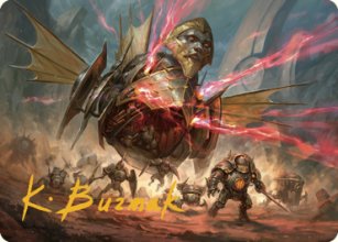 Liberator, Urza's Battlethopter - Art 2 - The Brothers' War - Art Series