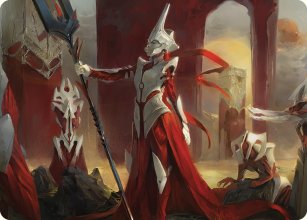 Porcelain Zealot - Art 1 - Phyrexia: All Will Be One - Art Series