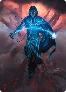 Jace, the Perfected Mind - Art 1 - Phyrexia: All Will Be One - Art Series
