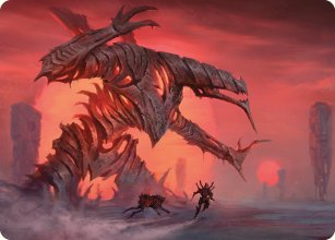 Red Sun's Twilight - Art 1 - Phyrexia: All Will Be One - Art Series