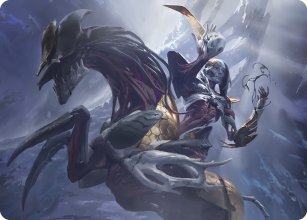 Ria Ivor, Bane of Bladehold - Art 1 - Phyrexia: All Will Be One - Art Series