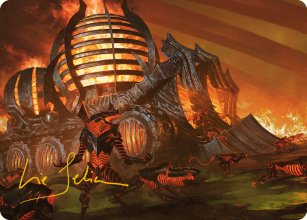 Urabrask's Forge - Art 2 - Phyrexia: All Will Be One - Art Series