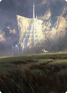 Minas Tirith - Art 1 - The Lord of the Rings - Art Series
