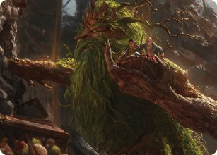 Treebeard, Gracious Host - Art 1 - The Lord of the Rings - Art Series