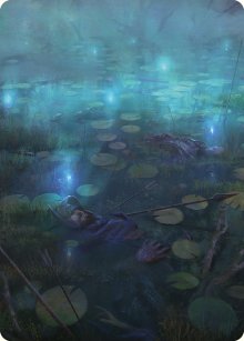 The Dead Marshes - Art 1 - The Lord of the Rings - Art Series