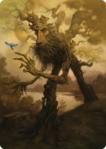 Treefolk - Art 1 - The Lord of the Rings - Art Series