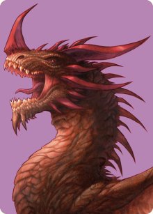 The Ur-Dragon - Art 1 - Commander Masters - Art Series