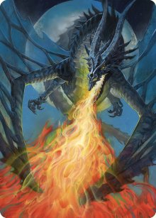 Balefire Dragon - Art 1 - Commander Masters - Art Series