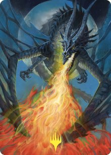 Balefire Dragon - Art 2 - Commander Masters - Art Series