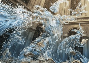 Splashy Spellcaster - Art 1 - Wilds of Eldraine - Art Series
