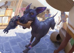 Mischievous Pup - Art 1 - The Lost Caverns of Ixalan  - Art Series