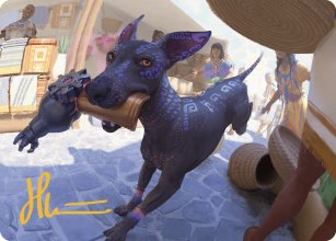 Mischievous Pup - Art 2 - The Lost Caverns of Ixalan  - Art Series