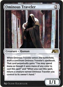 Ominous Traveler - Alchemy: Exclusive Cards