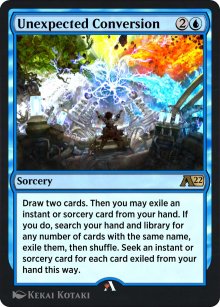 Unexpected Conversion - Alchemy: Exclusive Cards