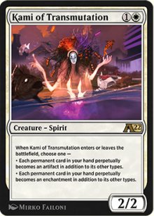 Kami of Transmutation - Alchemy: Exclusive Cards