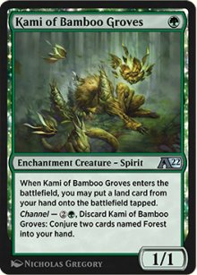 Kami of Bamboo Groves - Alchemy: Exclusive Cards