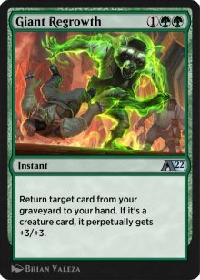 Giant Regrowth - Alchemy: Exclusive Cards
