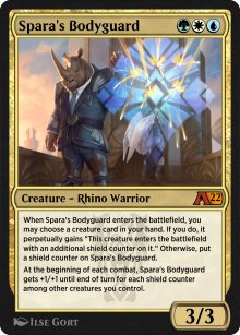 Spara's Bodyguard - Alchemy: Exclusive Cards