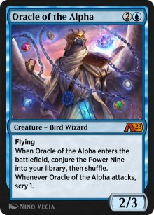 Oracle of the Alpha - Alchemy: Exclusive Cards