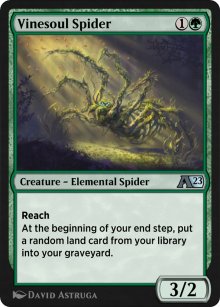 Vinesoul Spider - Alchemy: Exclusive Cards