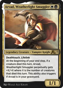 Arvad, Weatherlight Smuggler - Alchemy: Exclusive Cards