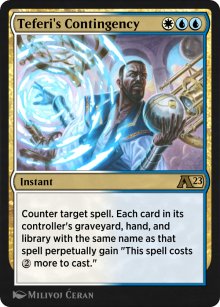Teferi's Contingency - Alchemy: Exclusive Cards