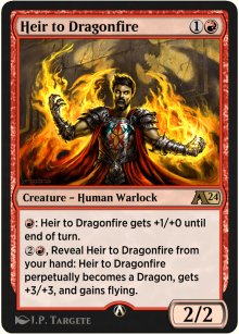 Heir to Dragonfire - Alchemy: Exclusive Cards