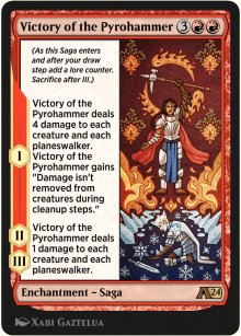 Victory of the Pyrohammer - Alchemy: Exclusive Cards