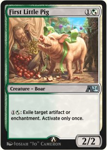 First Little Pig - Alchemy: Exclusive Cards