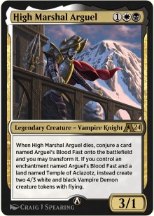 High Marshal Arguel - Alchemy: Exclusive Cards