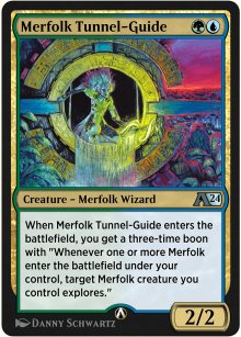 Merfolk Tunnel-Guide - Alchemy: Exclusive Cards
