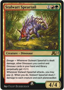 Stalwart Speartail - Alchemy: Exclusive Cards