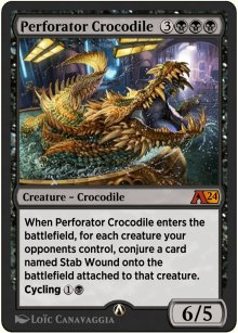 Perforator Crocodile - Alchemy: Exclusive Cards