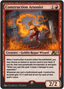 Construction Arsonist - Alchemy: Exclusive Cards