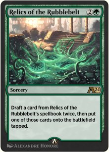 Relics of the Rubblebelt - Alchemy: Exclusive Cards
