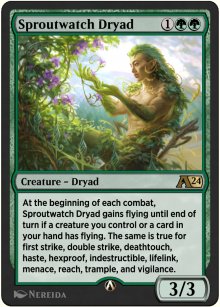 Sproutwatch Dryad - Alchemy: Exclusive Cards