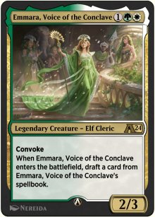 Emmara, Voice of the Conclave - Alchemy: Exclusive Cards