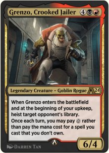 Grenzo, Crooked Jailer - Alchemy: Exclusive Cards