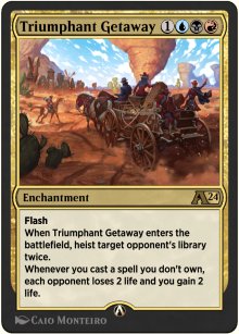 Triumphant Getaway - Alchemy: Exclusive Cards
