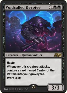 Voidcalled Devotee - Alchemy: Exclusive Cards