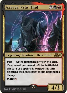 Axavar, Fate Thief - Alchemy: Exclusive Cards