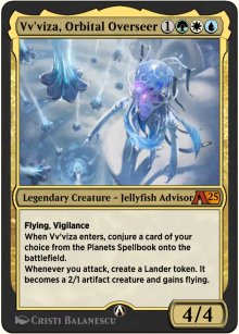 Vv'viza, Orbital Overseer - Alchemy: Exclusive Cards