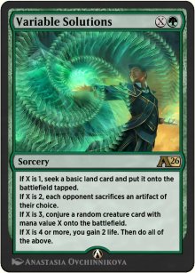 Variable Solutions - Alchemy: Exclusive Cards