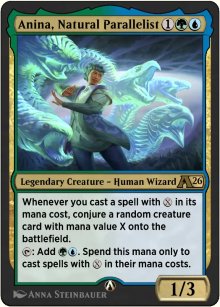 Anina, Natural Parallelist - Alchemy: Exclusive Cards
