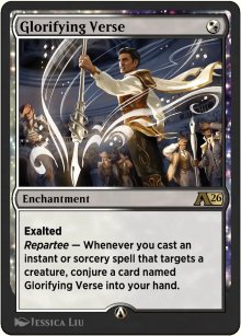 Glorifying Verse - Alchemy: Exclusive Cards