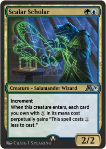 Scalar Scholar - Alchemy: Exclusive Cards