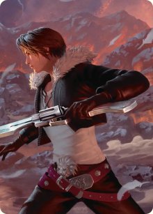 Squall, Gunblade Duelist - Art - Final Fantasy - Art Series