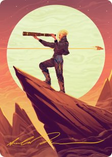 Sami, Wildcat Captain - Art 2 - Edge of Eternities - Art Series