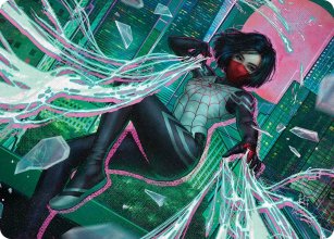 Silk, Web Weaver - Art 1 - Marvels Spider-Man - Art Series