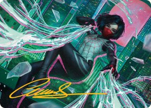 Silk, Web Weaver - Art 2 - Marvels Spider-Man - Art Series